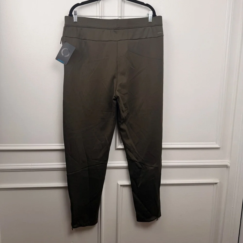 Skora‎ Prime Pant Mens XL Olive Green Taper Fit Qwick-Dry Running Joggers New